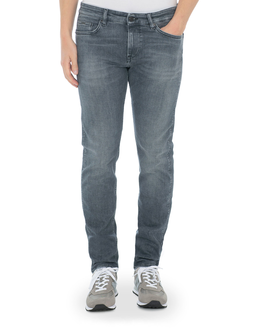 Herren | Jeans | BOSS BLACK | BOSS Delaware Stretch Candiani Jeans Grey