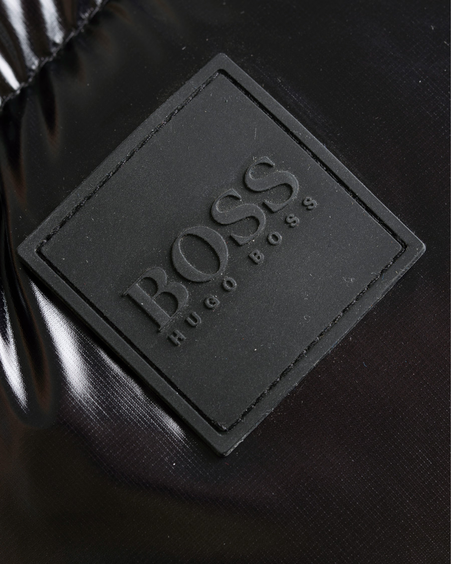 Herren | Jacken | BOSS BLACK | BOSS Domar High Shine Hooded Jacket Black