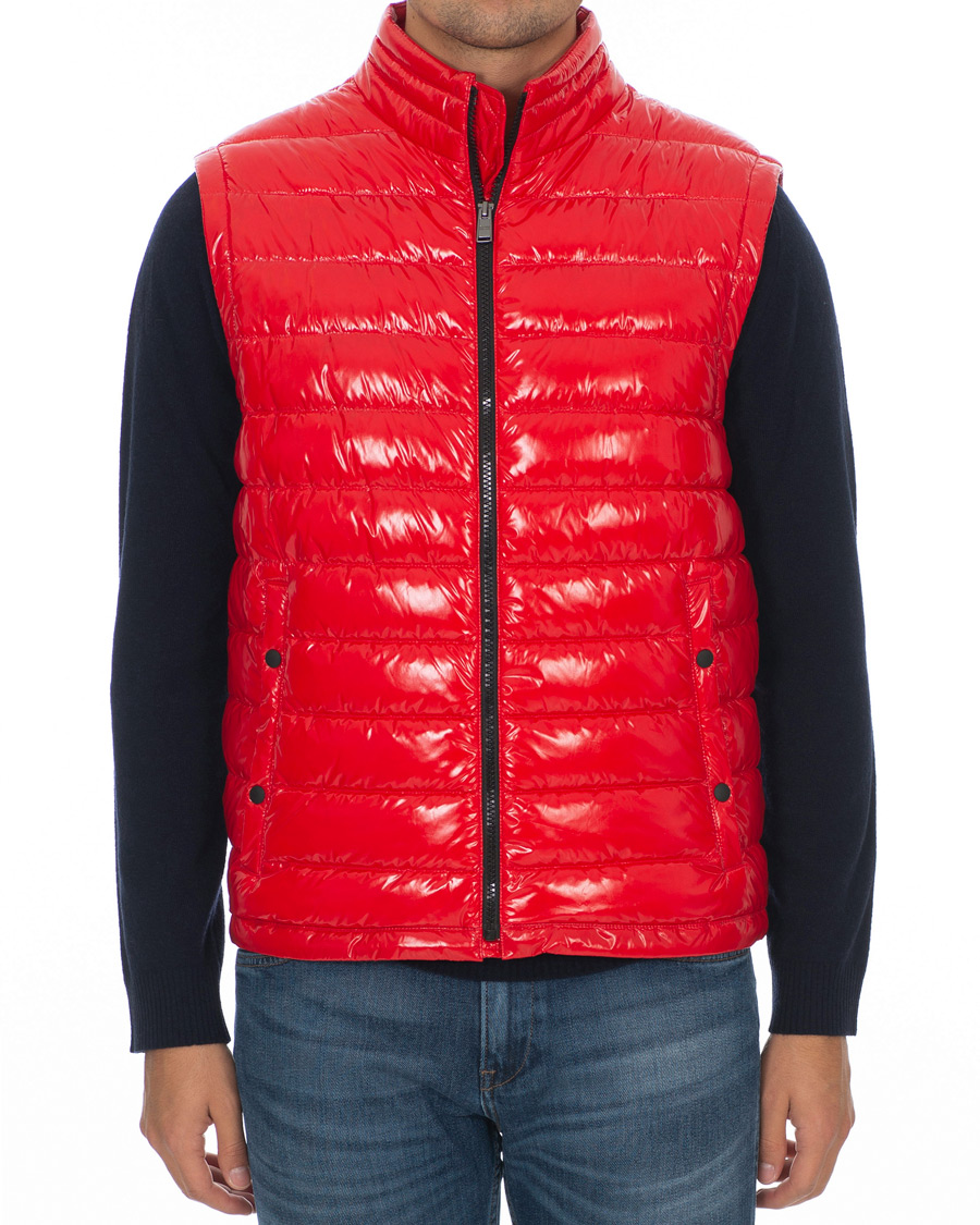 Herren | Jacken | BOSS BLACK | BOSS Cilla High Shine Vest Red