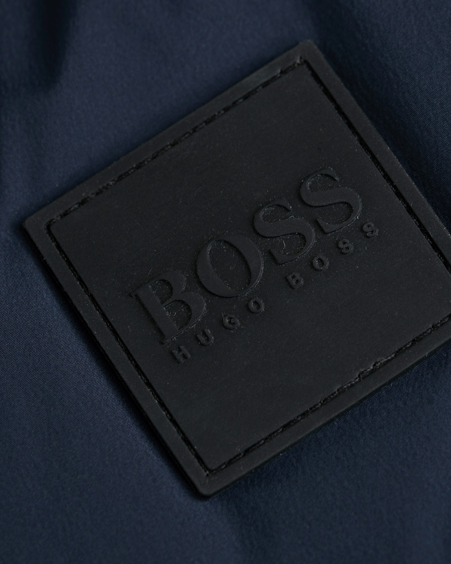Herren | Jacken | BOSS BLACK | BOSS Delario Stretch Hooded Jacket Navy