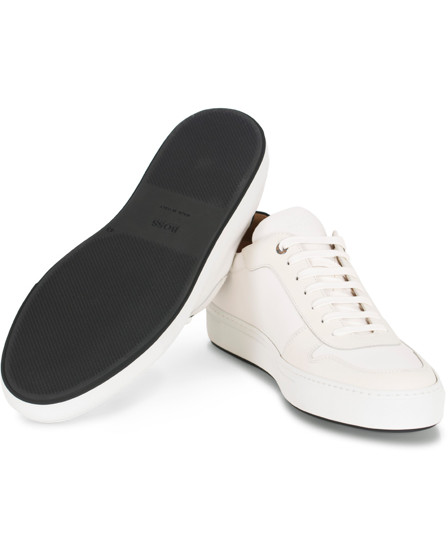 Herren | BOSS Mirage Tenn Sneaker White | BOSS BLACK | BOSS Mirage Tenn Sneaker White