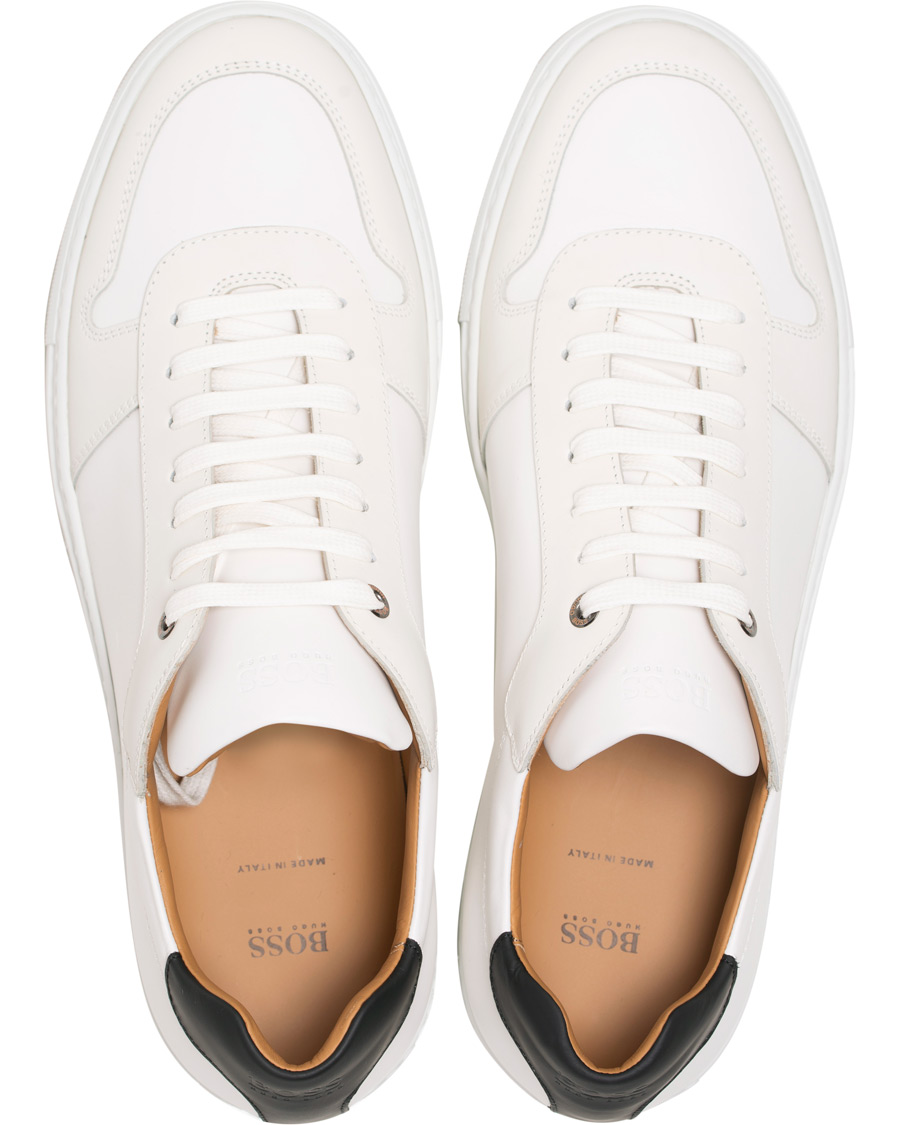 Herren | BOSS Mirage Tenn Sneaker White | BOSS BLACK | BOSS Mirage Tenn Sneaker White