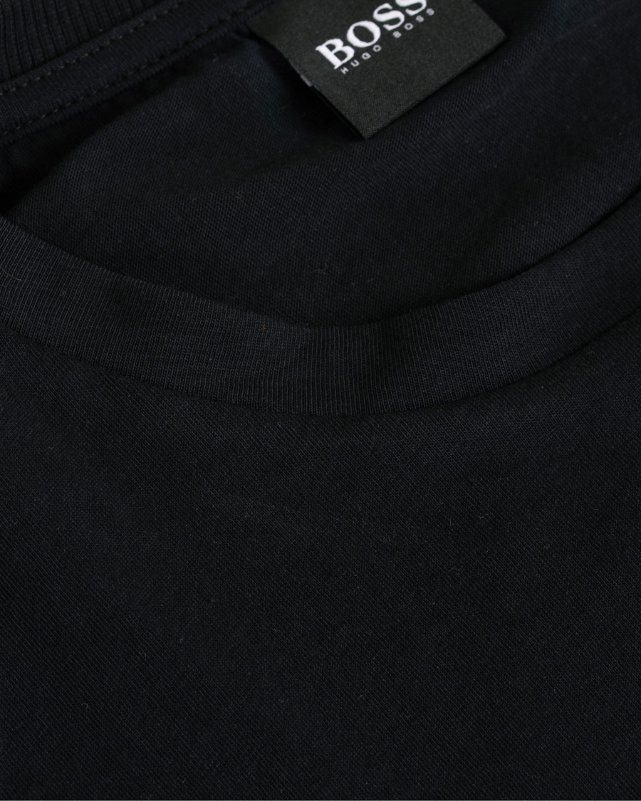 Herren | T-Shirts | BOSS GREEN | BOSS Athleisure Togn Long Sleeve Tee Black/Gold