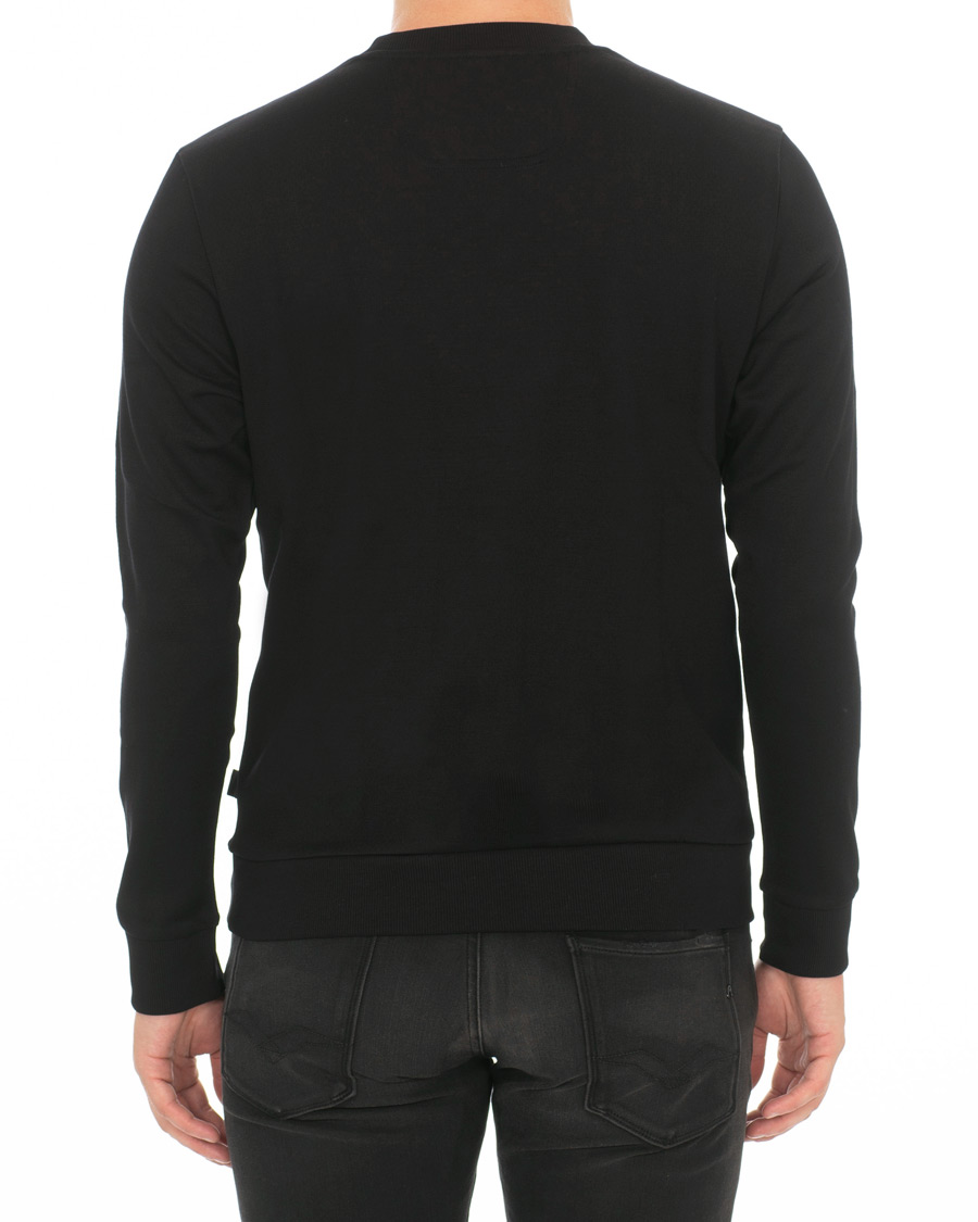 Herren | Pullover | BOSS GREEN | BOSS Athleisure Salbo Crew Neck Sweater Black/Gold