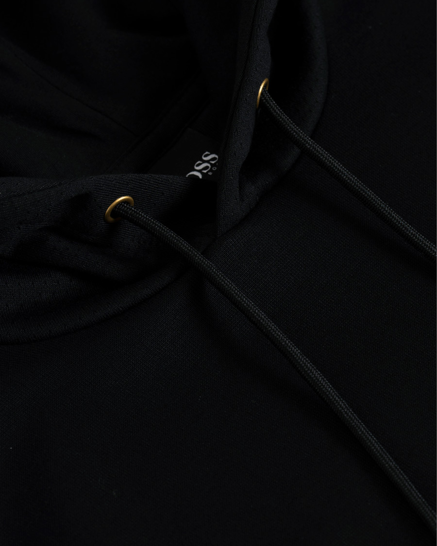 Herren | Pullover | BOSS GREEN | BOSS Athleisure Soody Hoodie Black/Gold