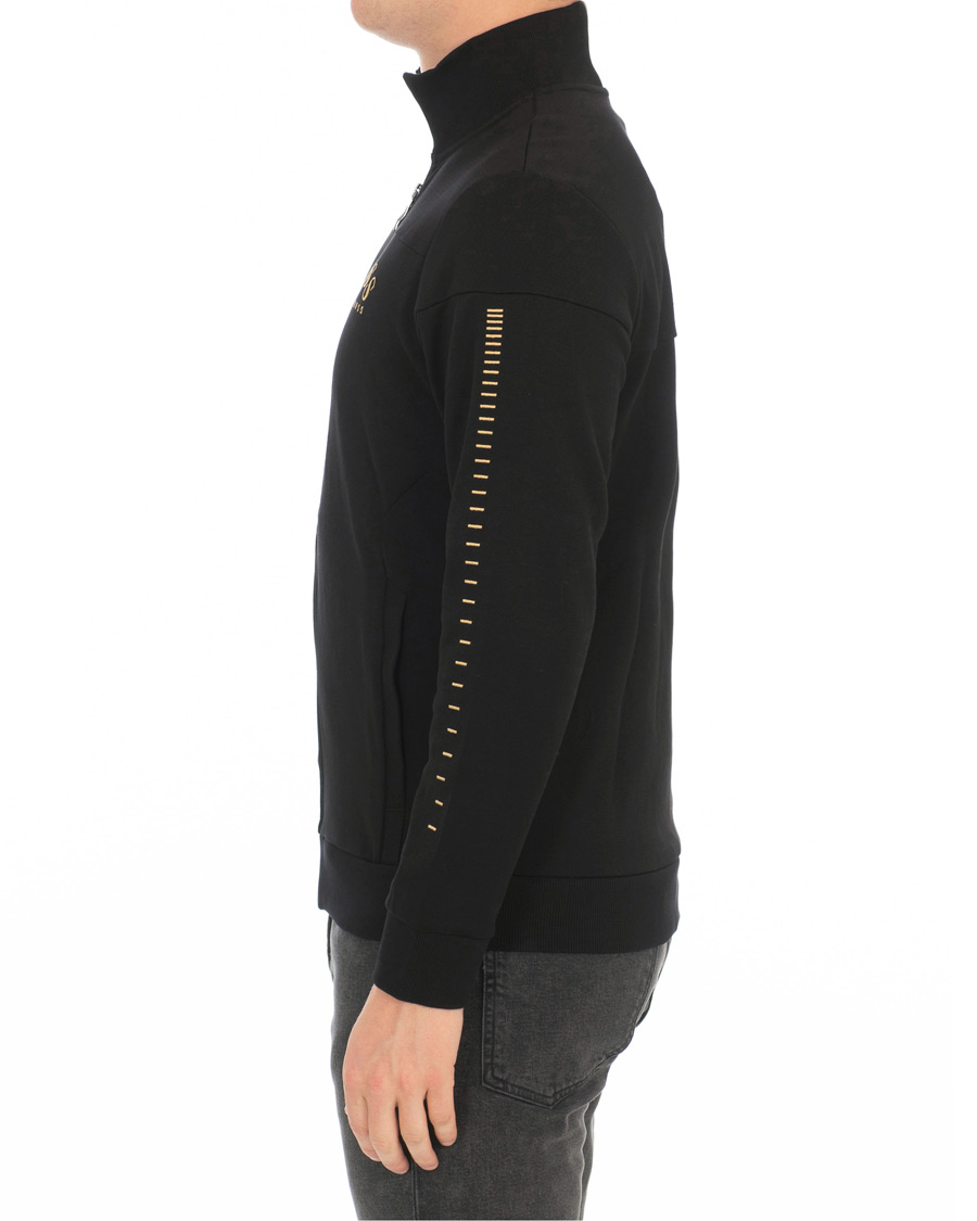 Herren | Pullover | BOSS GREEN | BOSS Athleisure Skaz Win Full Zip Black/Gold