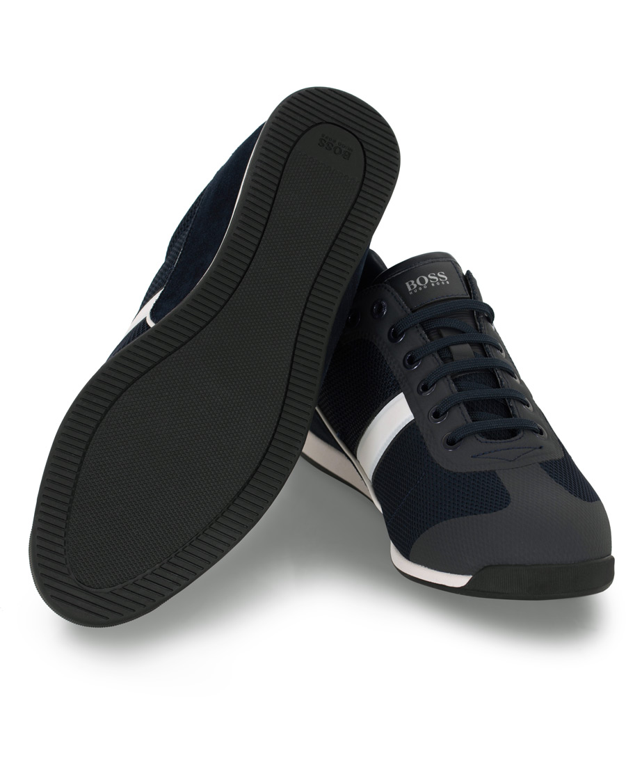 Herren | BOSS Athleisure Glaze Sneaker Navy | BOSS GREEN | BOSS Athleisure Glaze Sneaker Navy