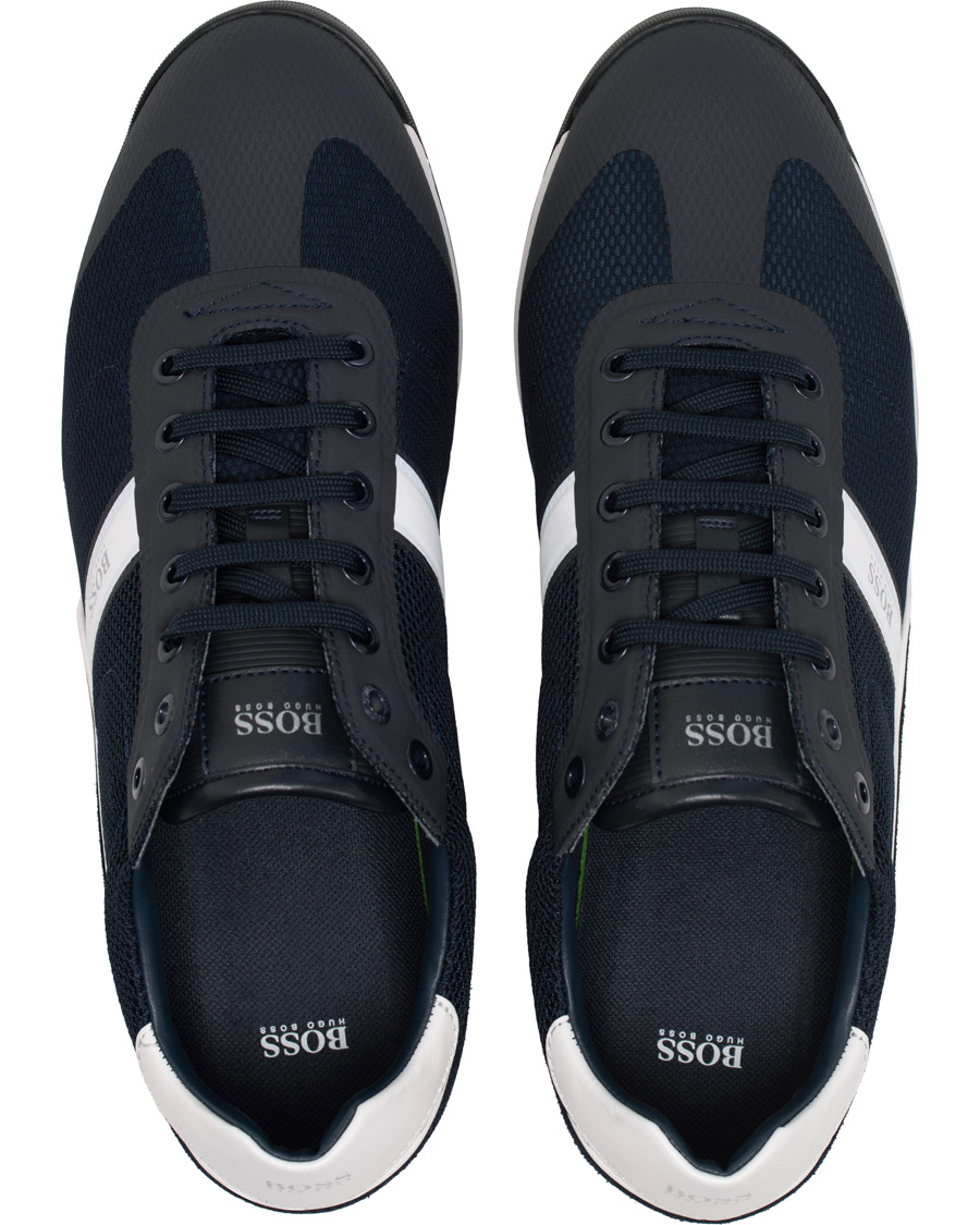 Herren | BOSS Athleisure Glaze Sneaker Navy | BOSS GREEN | BOSS Athleisure Glaze Sneaker Navy