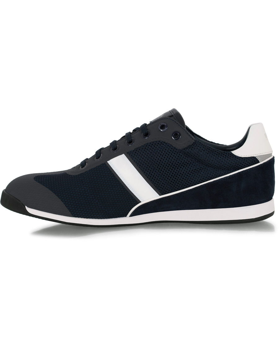 Herren | BOSS Athleisure Glaze Sneaker Navy | BOSS GREEN | BOSS Athleisure Glaze Sneaker Navy