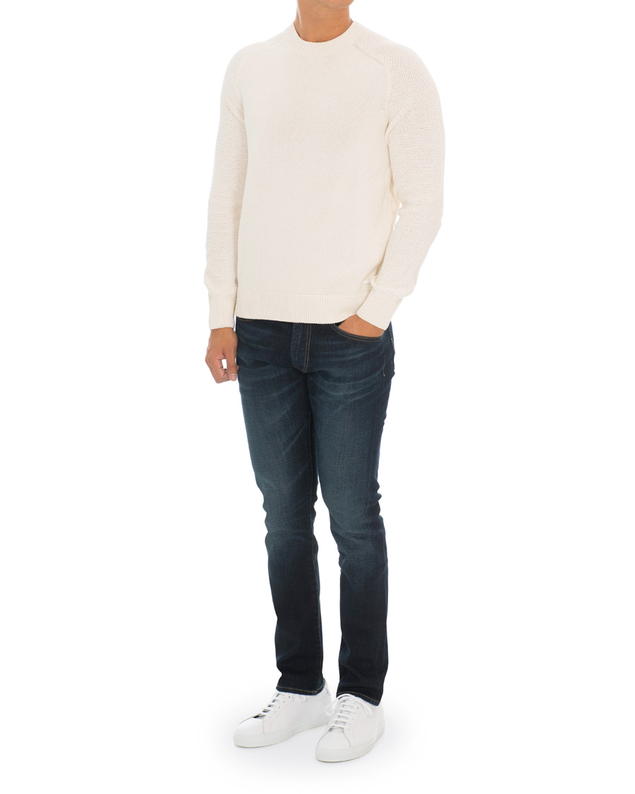 Herren | Pullover | BOSS ORANGE | BOSS Casual Kamiscos Recylced Cotton Blend Crew Neck Cloud Cream