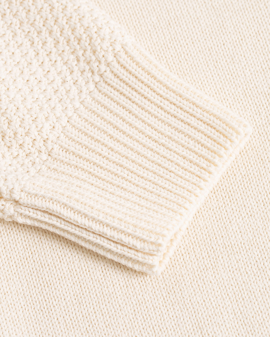 Herren | Pullover | BOSS ORANGE | BOSS Casual Kamiscos Recylced Cotton Blend Crew Neck Cloud Cream