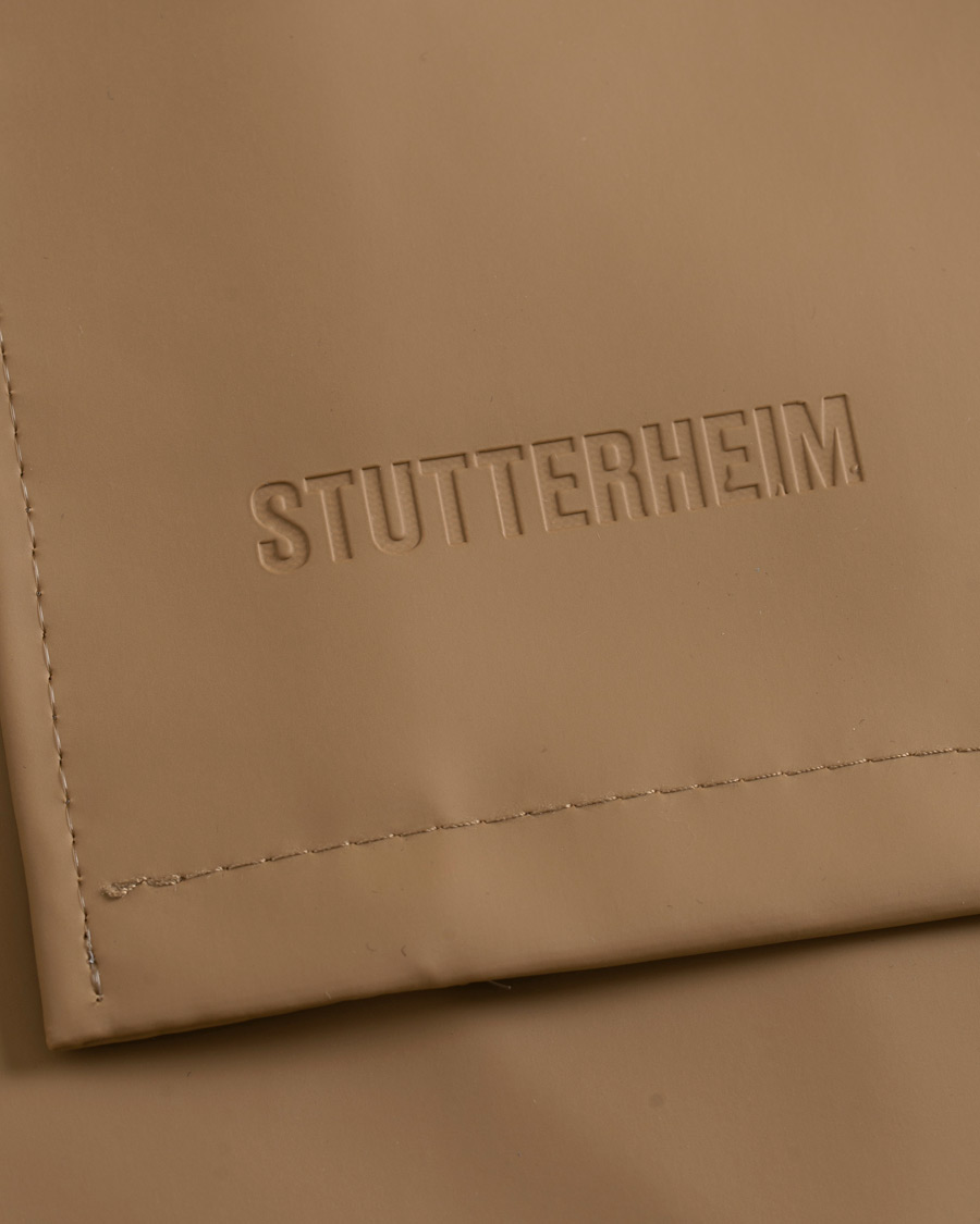 Herren | Jacken | Stutterheim | Stockholm Blocked Raincoat Green/Brown