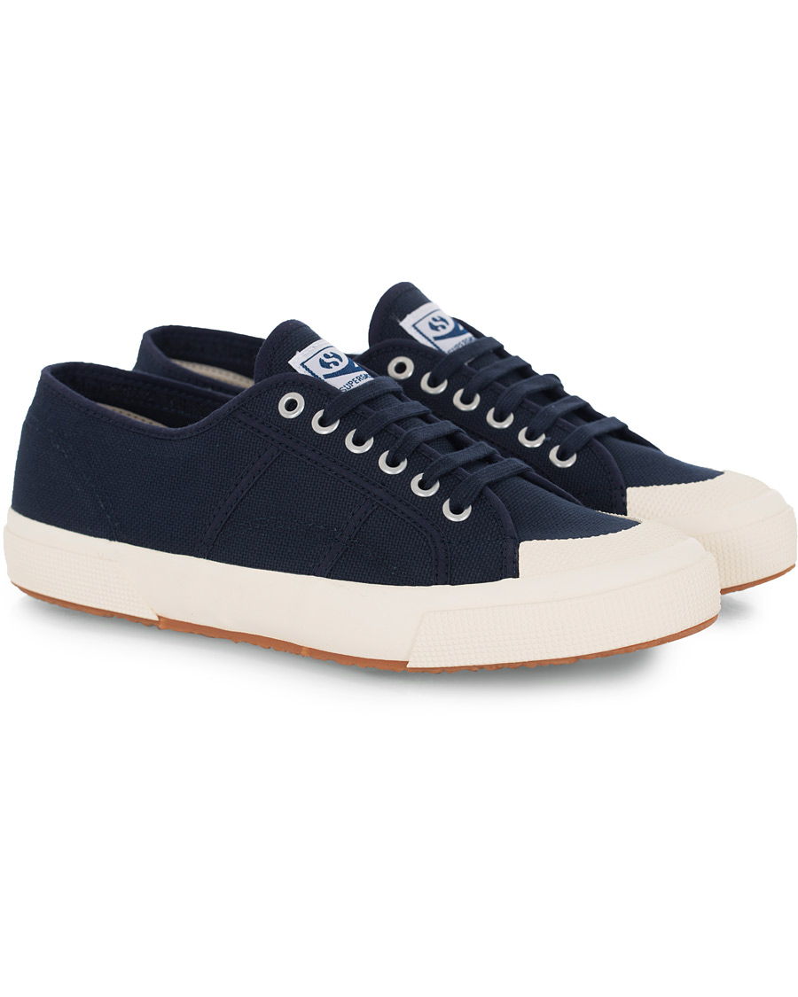 Herren | Superga Cotu Canvas Sneaker Navy | Superga | Cotu Canvas Sneaker Navy