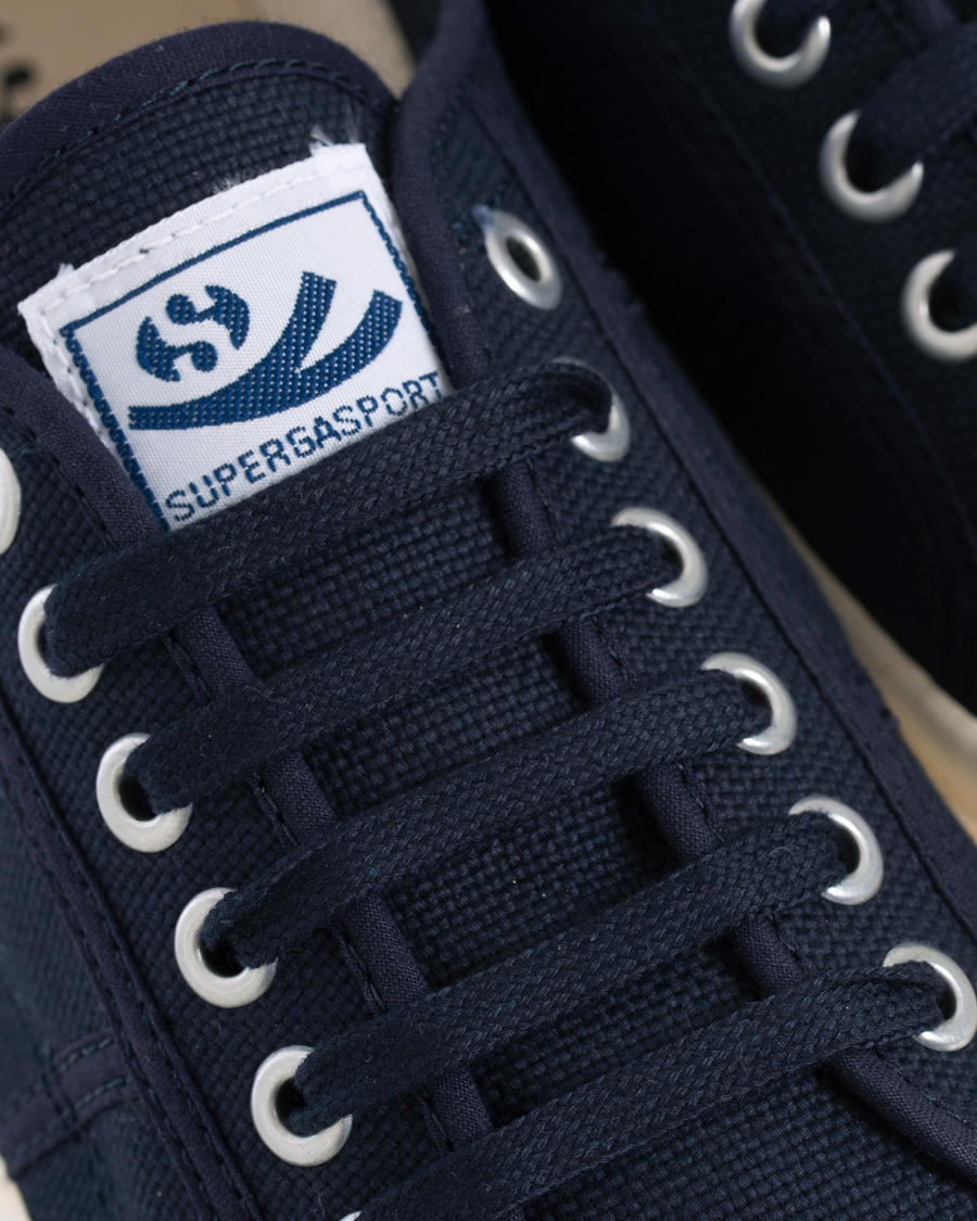 Herren | Superga Cotu Canvas Sneaker Navy | Superga | Cotu Canvas Sneaker Navy