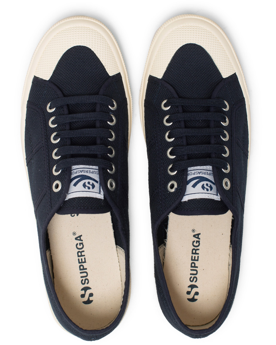 Herren | Superga Cotu Canvas Sneaker Navy | Superga | Cotu Canvas Sneaker Navy