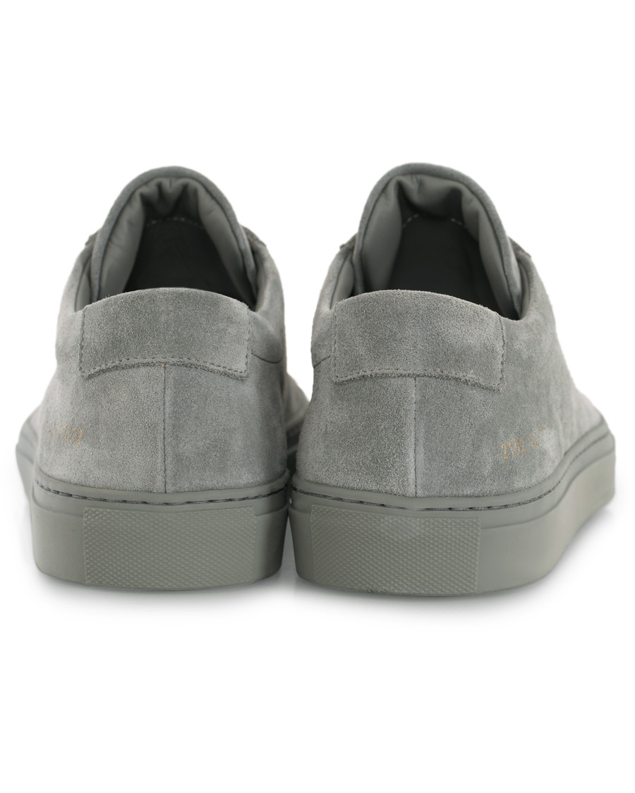 Herren | Common Projects Original Achilles Suede Sneaker Grey | Common Projects | Original Achilles Suede Sneaker Grey