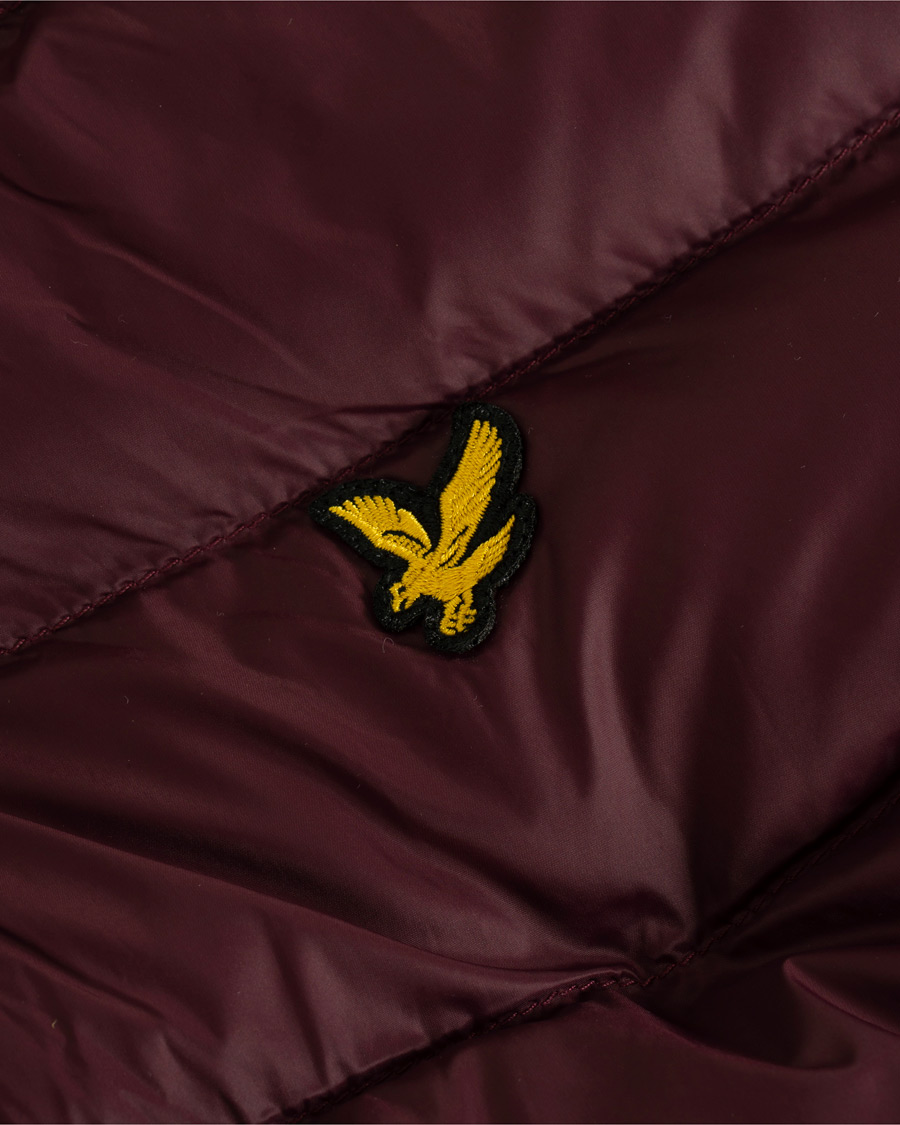Herren | Jacken | Lyle & Scott | Lightweight Puffer Jacket Burgundy