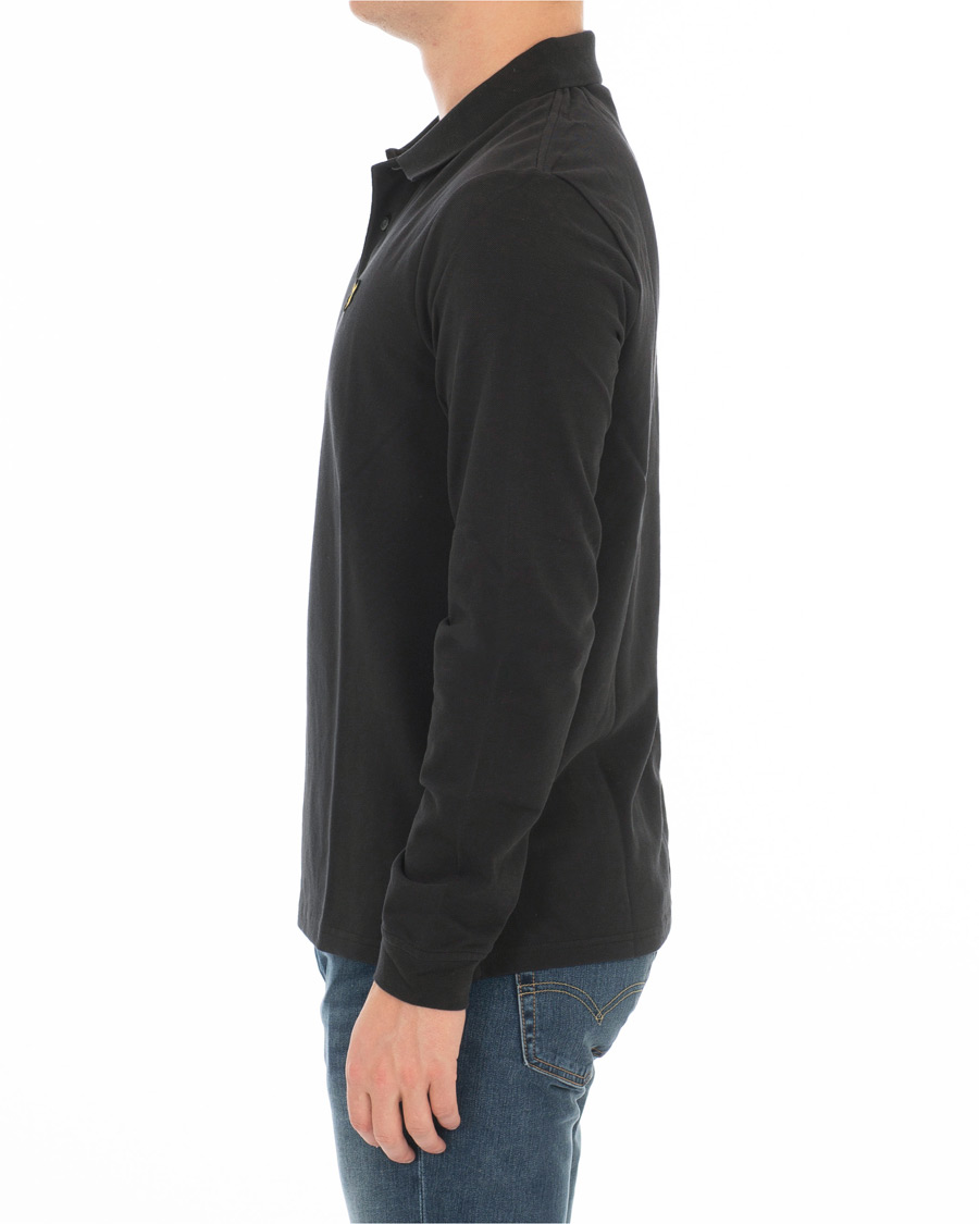 Herren | Pullover | Lyle & Scott | Long Sleeve Plain Polo True Black