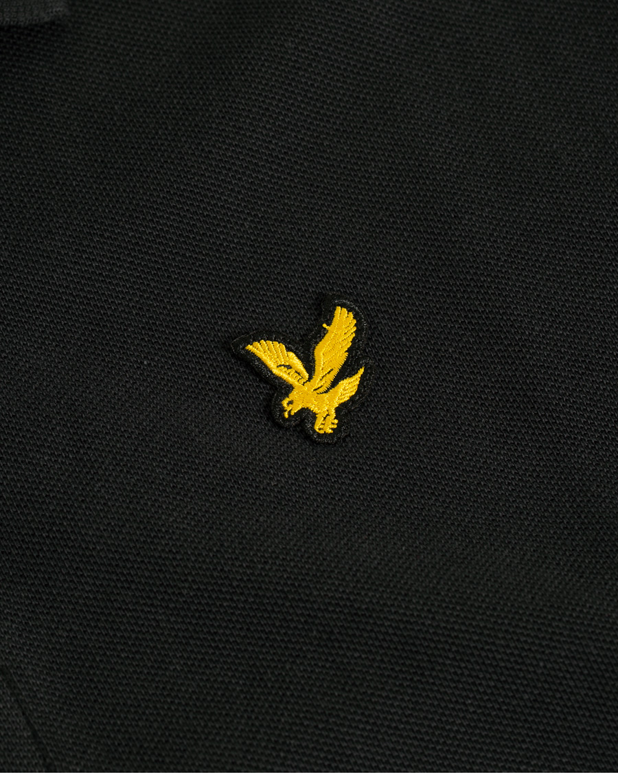 Herren | Pullover | Lyle & Scott | Long Sleeve Plain Polo True Black