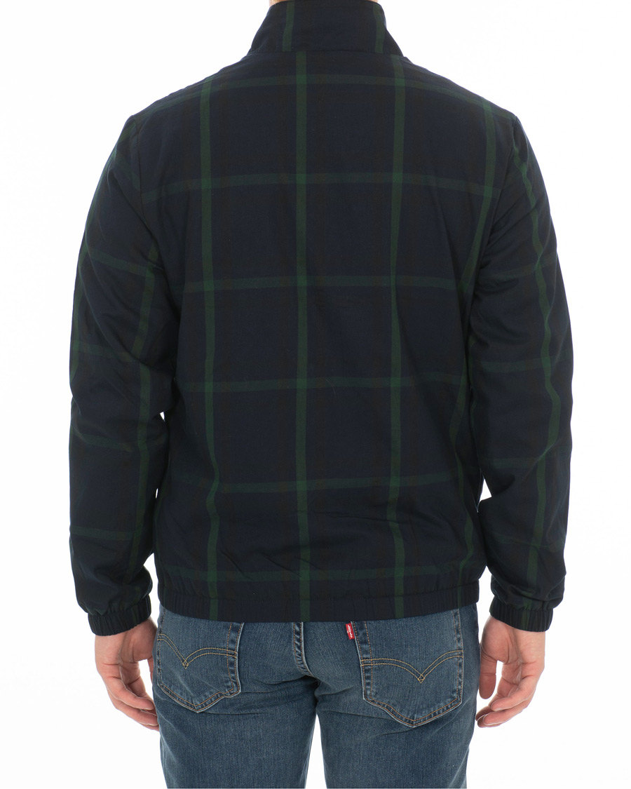 Herren | Jacken | Lyle & Scott | Tartan Harrington Jacket Navy/Check