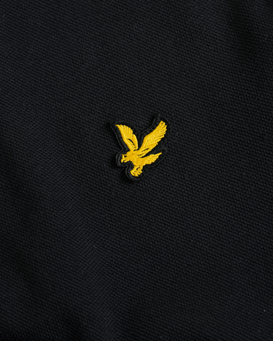 Herren | Poloshirts | Lyle & Scott | Plain Polo Shirt True Black