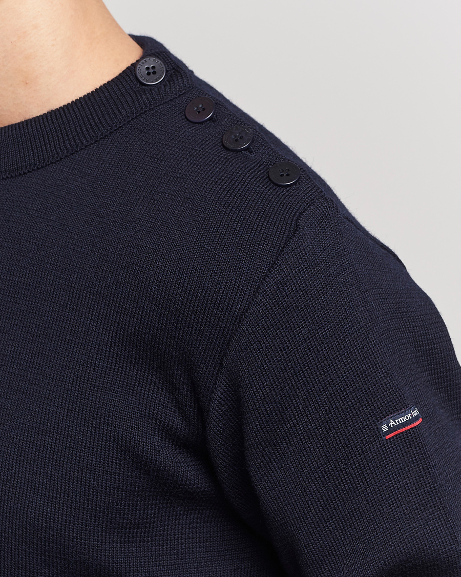 Herren | Pullover | Armor-lux | Pull Fouesnant Sweater Navy
