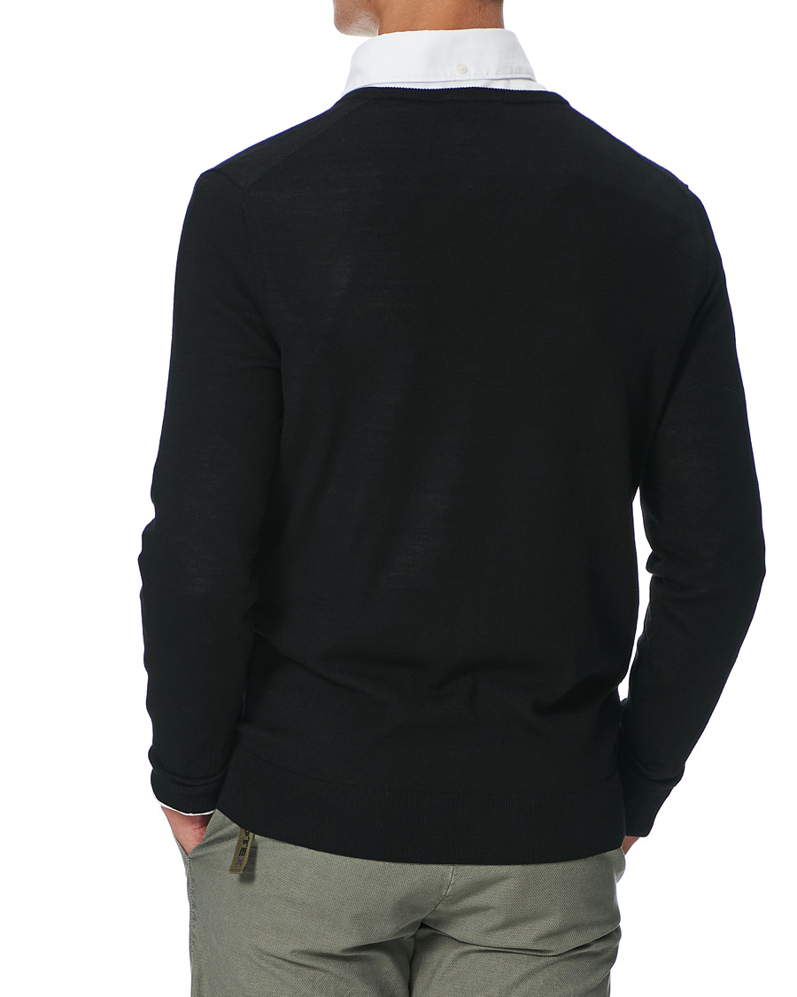 Herren | Pullover | Tiger of Sweden | Rael V-Neck Pullover Black
