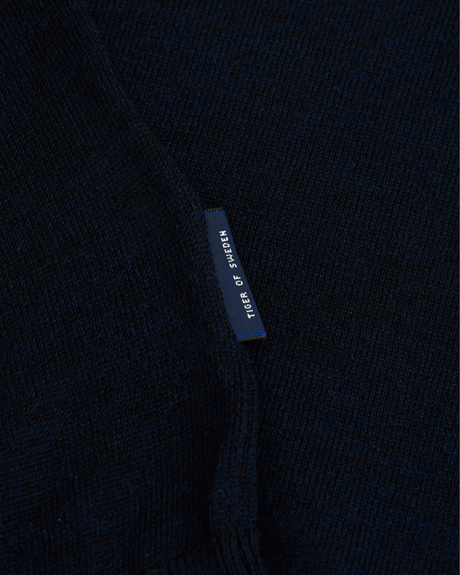 Herren | Pullover | Tiger of Sweden | Rael V-Neck Pullover Navy
