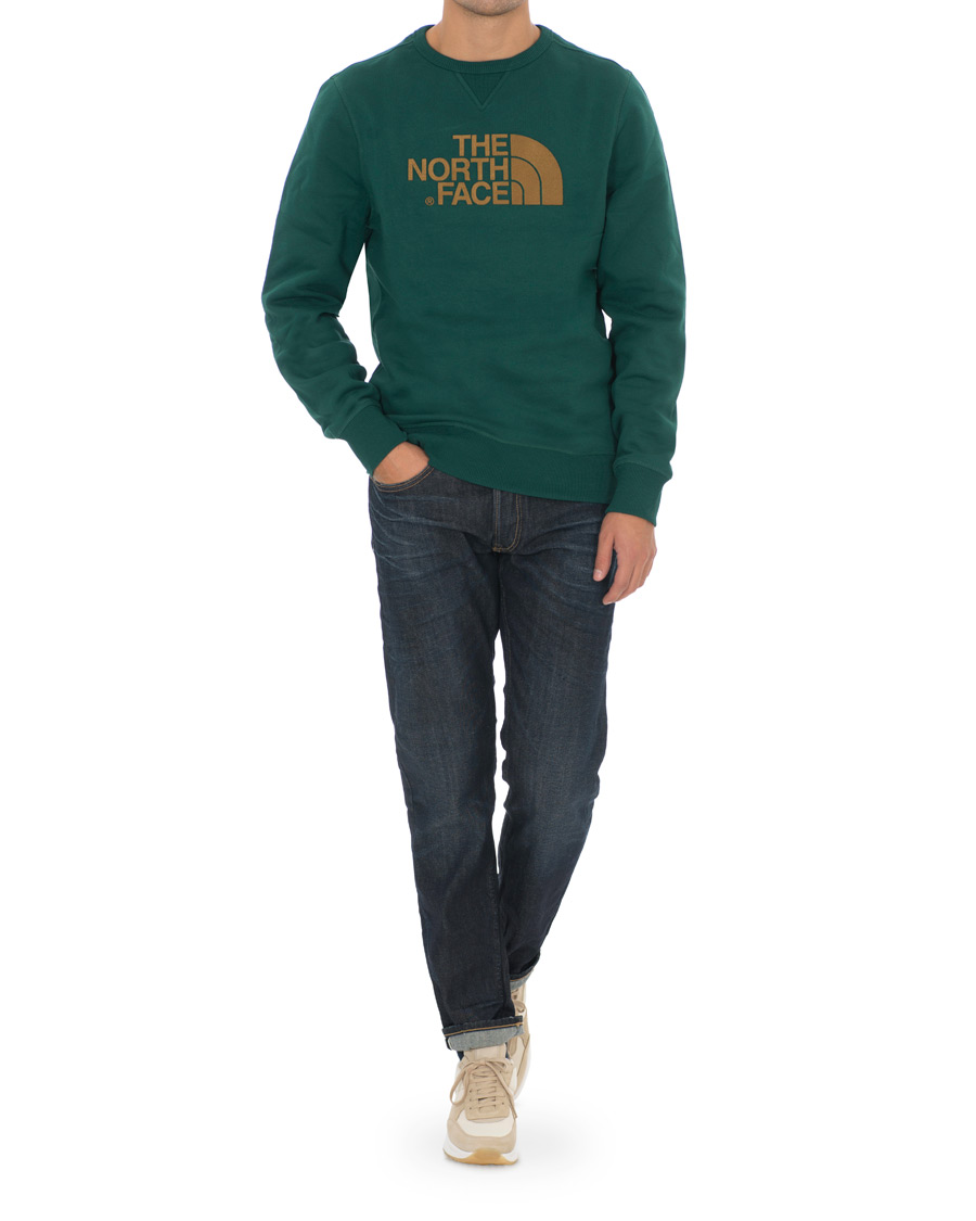 Herren | Pullover | The North Face | Drew Peak Crew Neck Sweatshirt Night Green