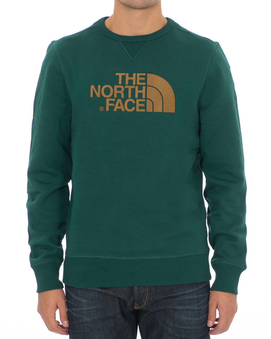Herren | Pullover | The North Face | Drew Peak Crew Neck Sweatshirt Night Green