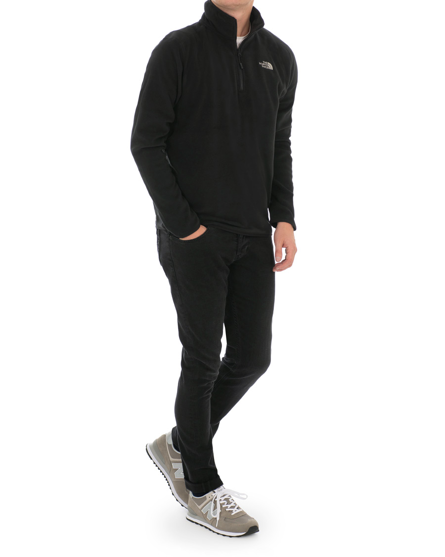 Herren | Pullover | The North Face | 100 Glacier 1/4 Zip Fleece TNF Black