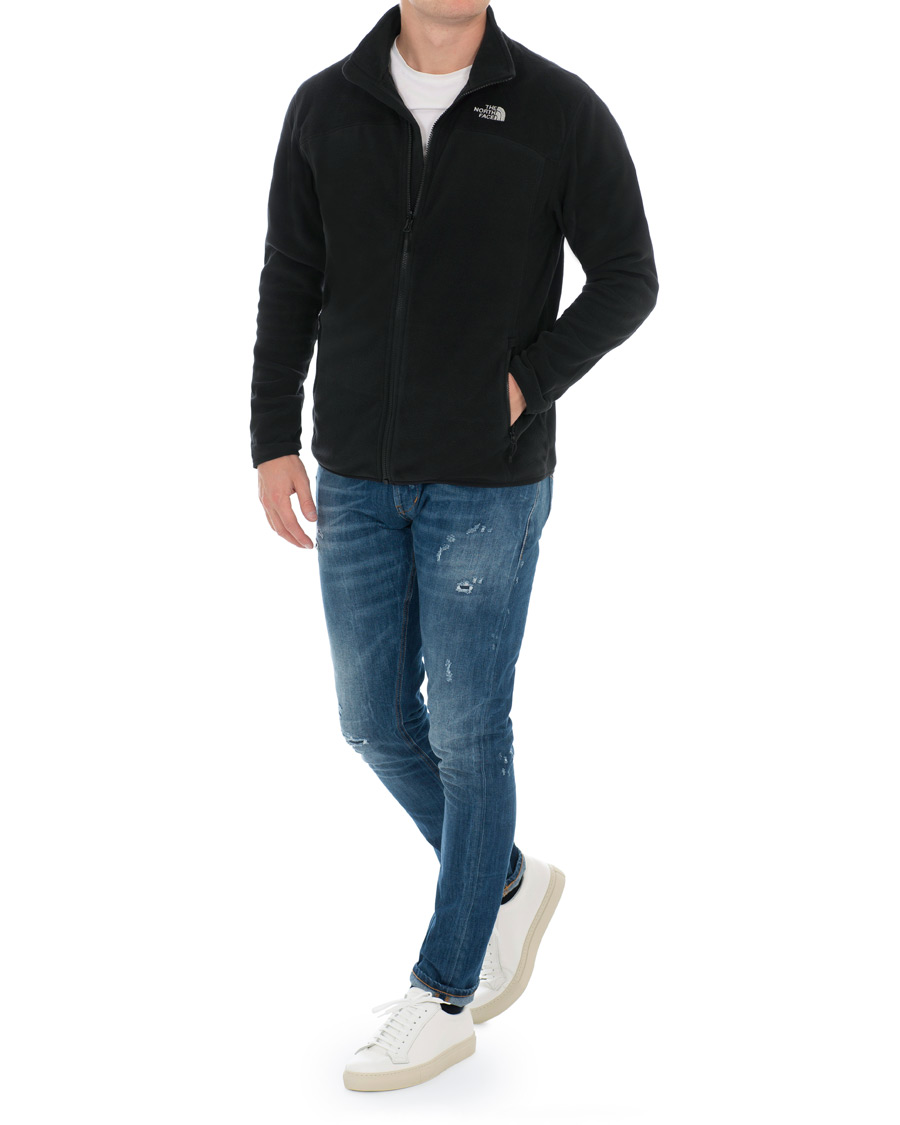 Herren | Pullover | The North Face | 100 Glacier Full Zip Fleece TNF Black