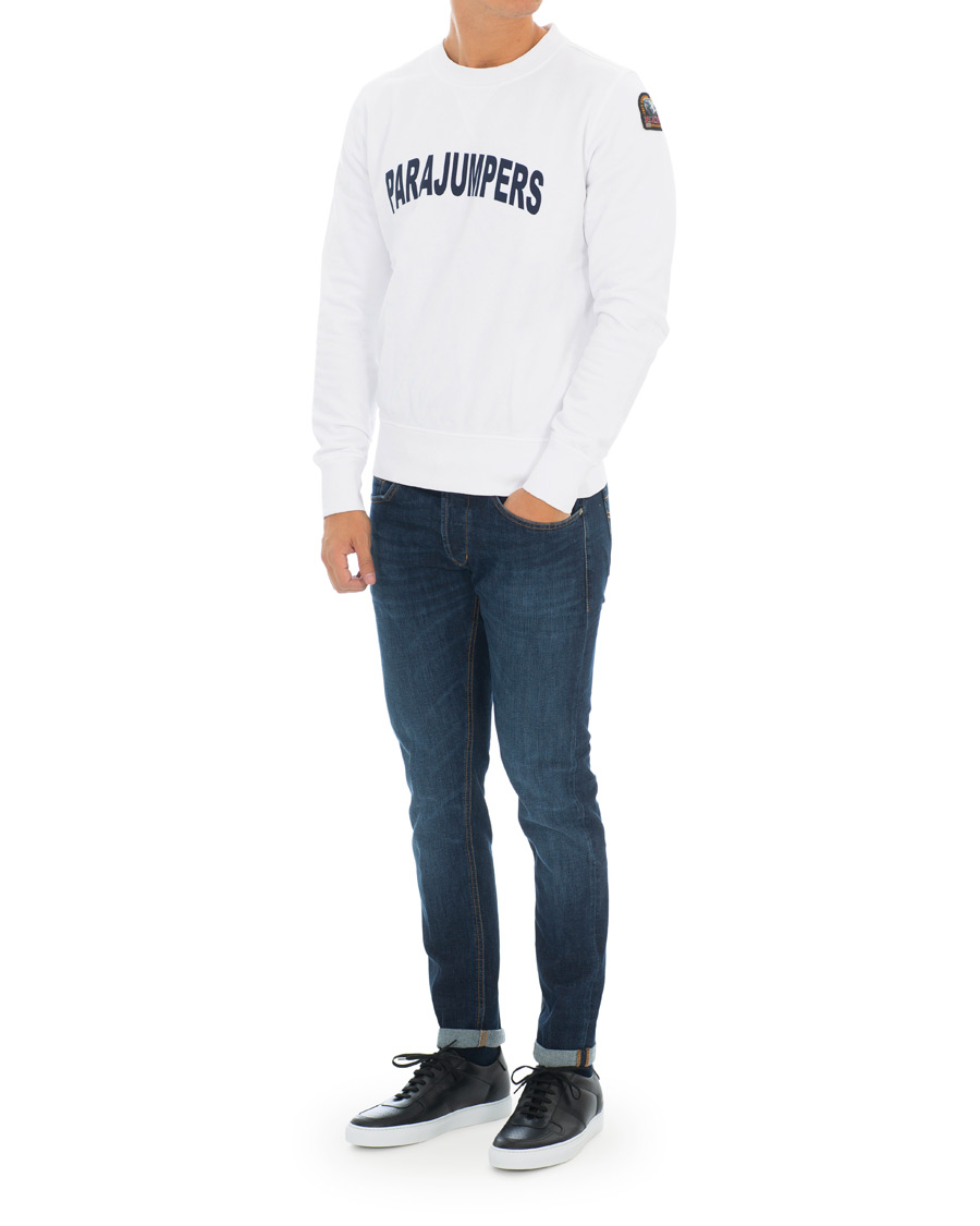 Herren | Pullover | Parajumpers | Caleb Crew Neck Sweatshirts Off White