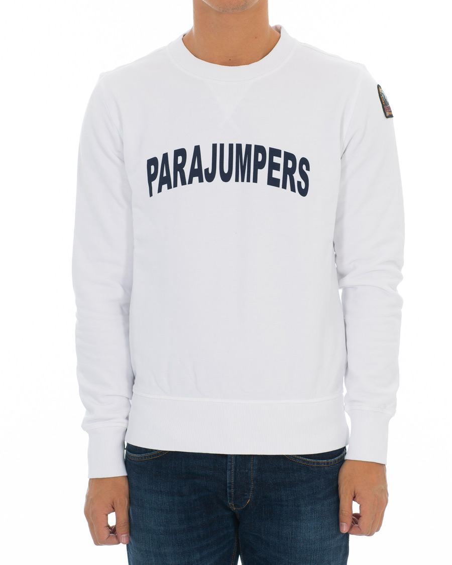 Herren | Pullover | Parajumpers | Caleb Crew Neck Sweatshirts Off White