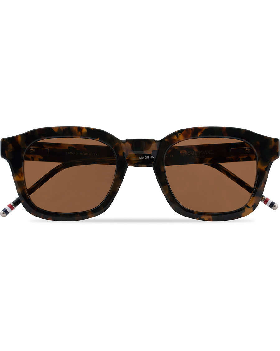 Herren | Thom Browne TB-S412 Sunglasses Tokyo Tortoise | Thom Browne | TB-S412 Sunglasses Tokyo Tortoise