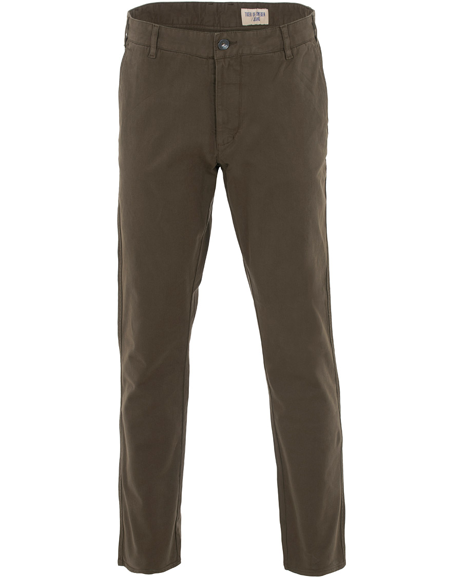 Herren | Hosen | Tiger of Sweden Jeans | River Stretch Pants Timber Brown