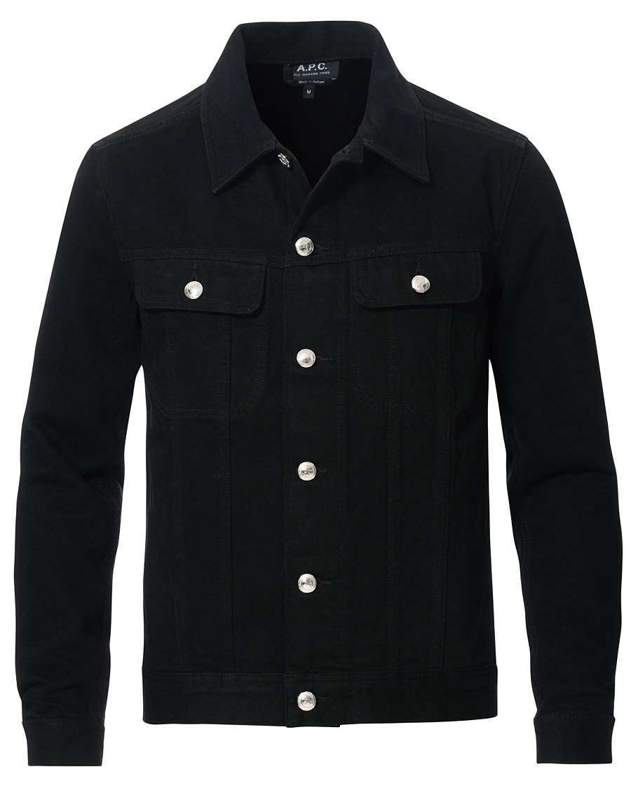 Herren | Jacken | A.P.C. | Benjamin Denim Jacket Black