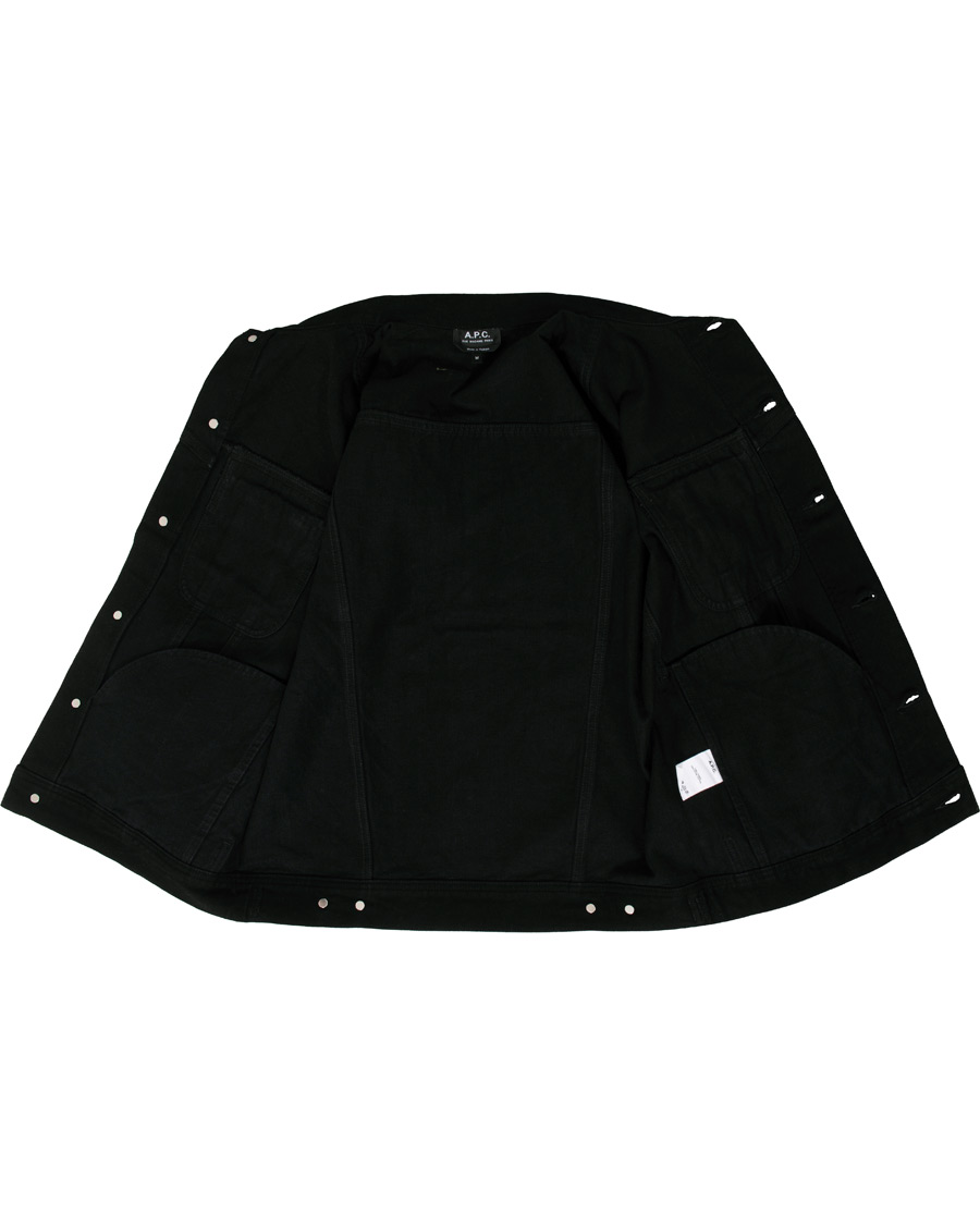 Herren | Jacken | A.P.C. | Benjamin Denim Jacket Black