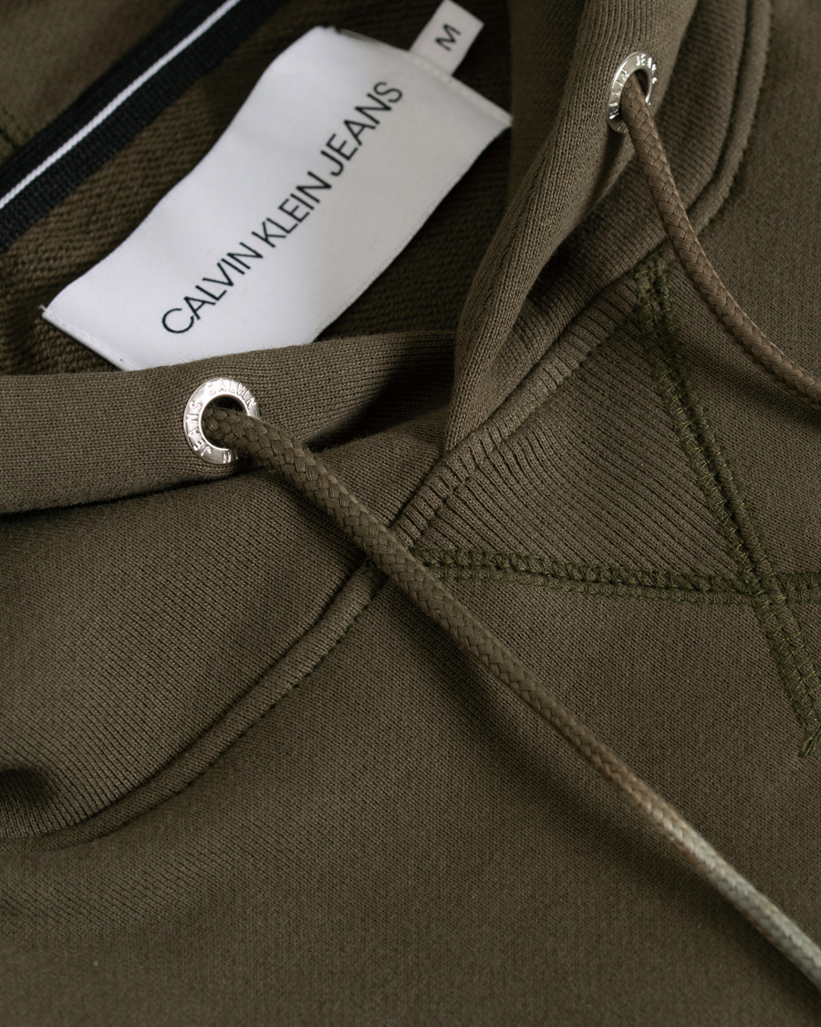 Herren | Pullover | Calvin Klein Jeans | Monogram Sleeve Badge Hoodie Deep Depths