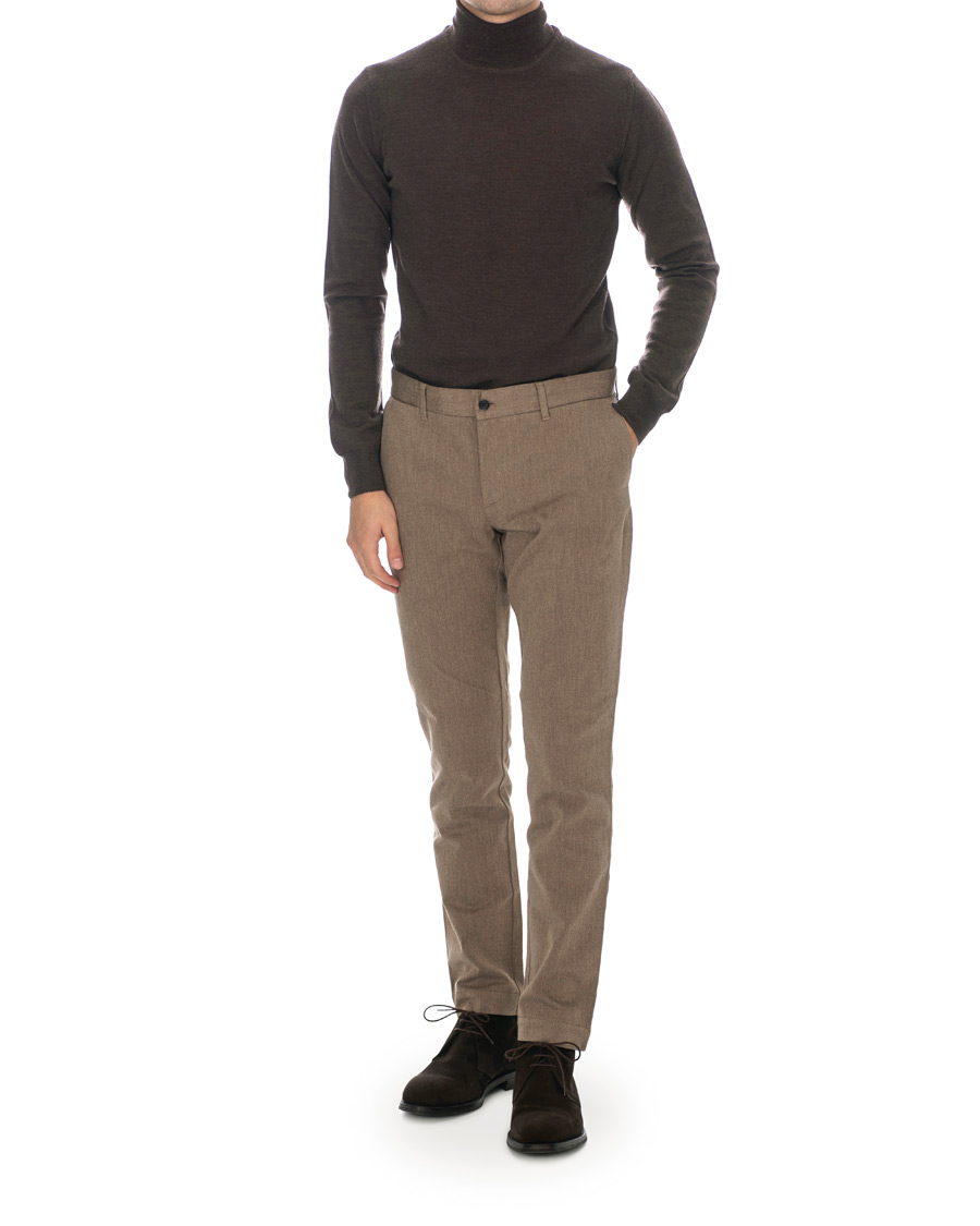 Herren | Pullover | J.Lindeberg | Lyd Rollneck Brown
