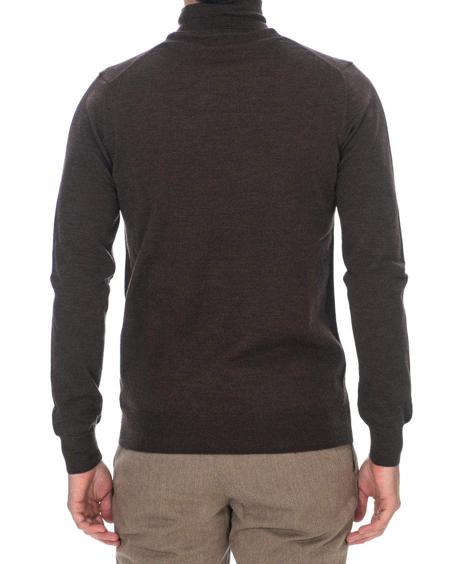 Herren | Pullover | J.Lindeberg | Lyd Rollneck Brown