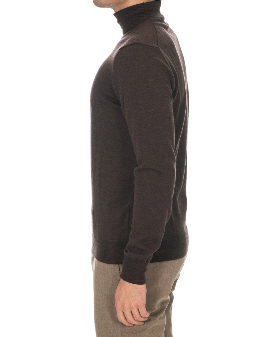 Herren | Pullover | J.Lindeberg | Lyd Rollneck Brown