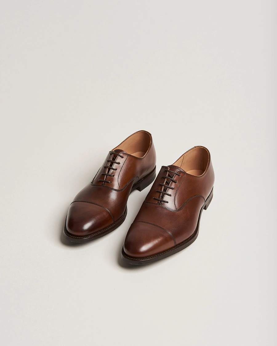 Herren | Festive | Crockett & Jones | Connaught 2 City Sole Dark Brown Calf