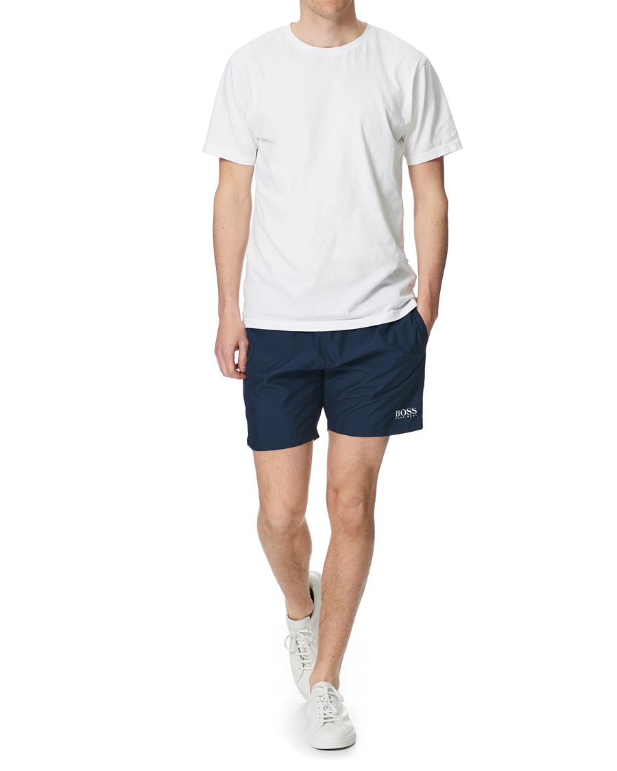 Herren | Badehosen | BOSS BLACK | BOSS Starfish Swim Shorts Navy