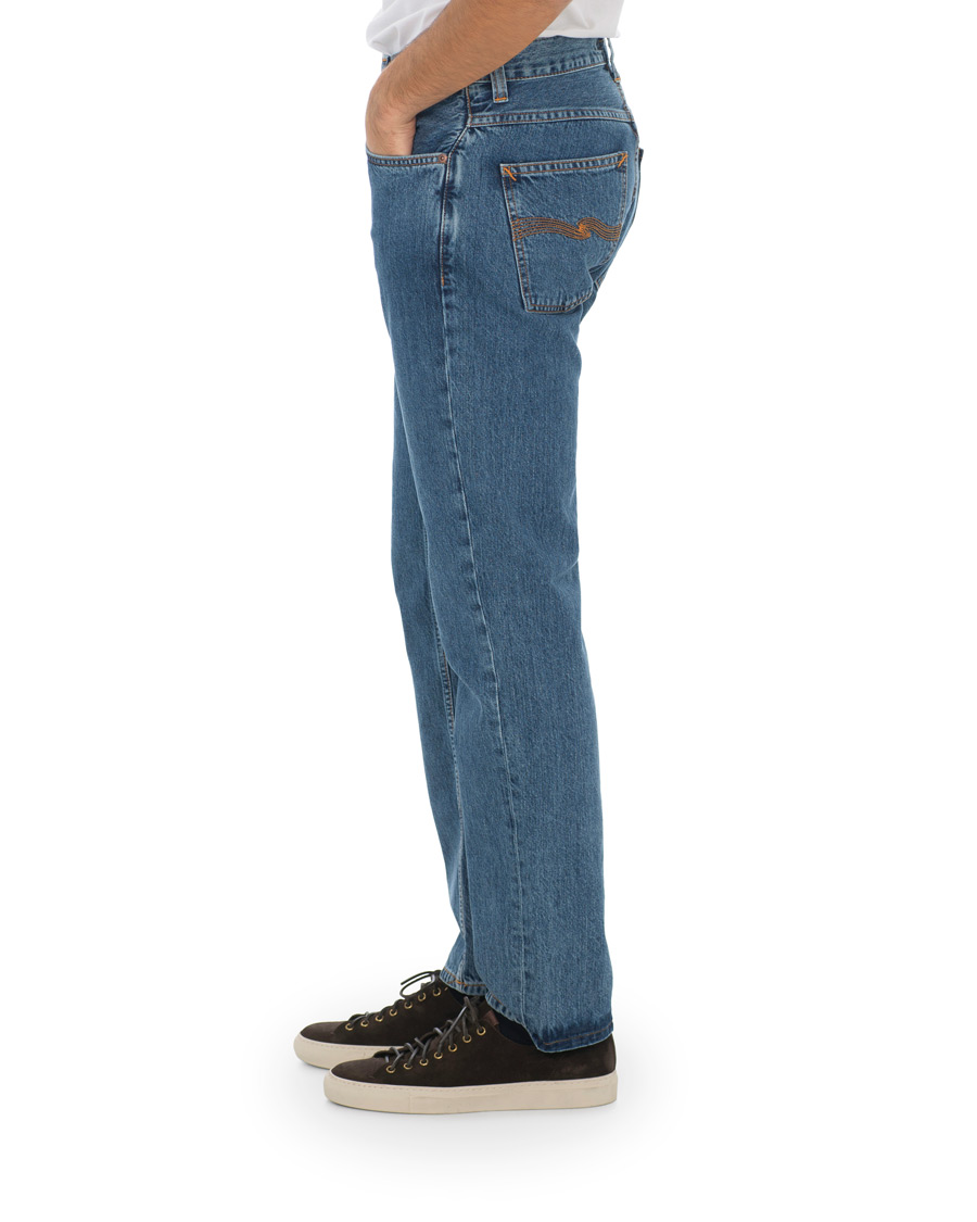 Herren | Jeans | Nudie Jeans | Sleepy Sixten Organic Jeans Friendly Blue