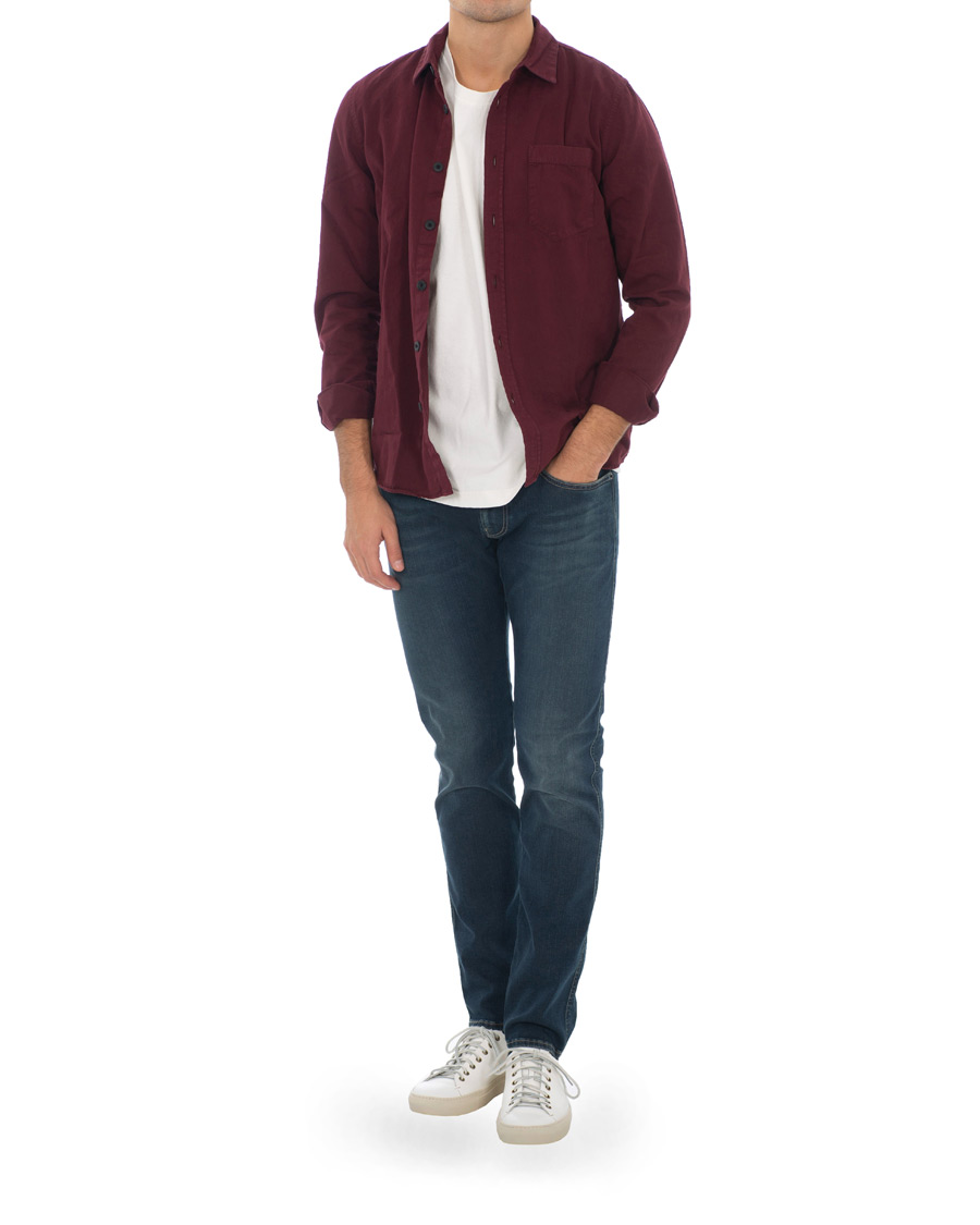 Herren | Hemden | Nudie Jeans | Henry Pigment Dyed Shirt Fig