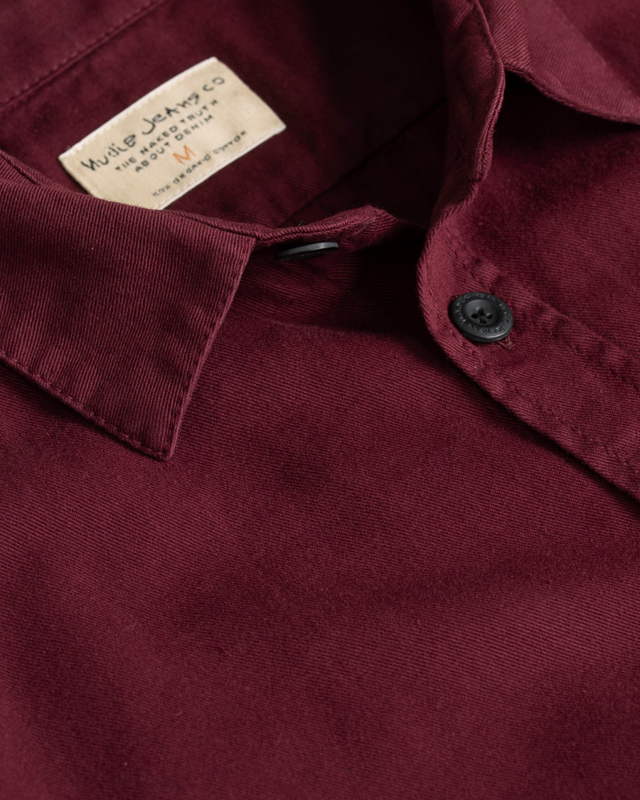 Herren | Hemden | Nudie Jeans | Henry Pigment Dyed Shirt Fig