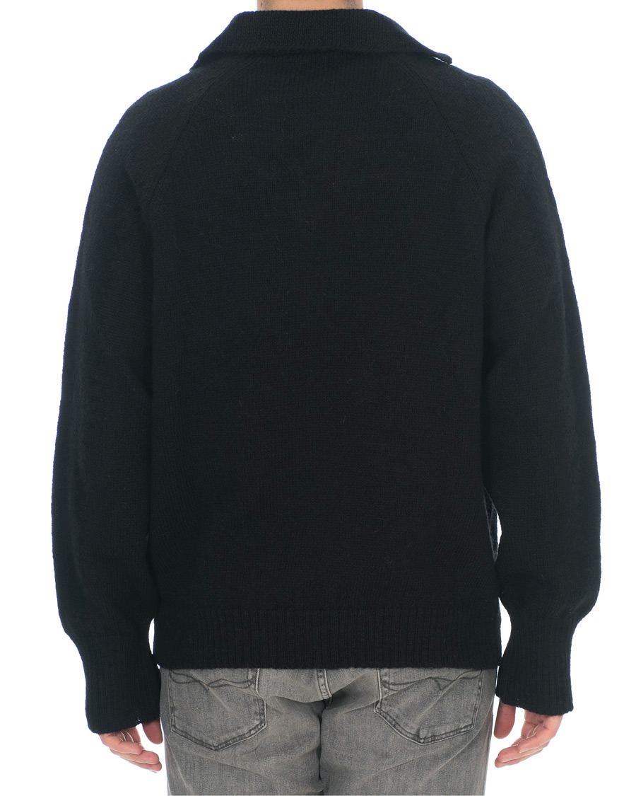 Herren | Pullover | Our Legacy | Big Knit Coarse Wool Sweater Black