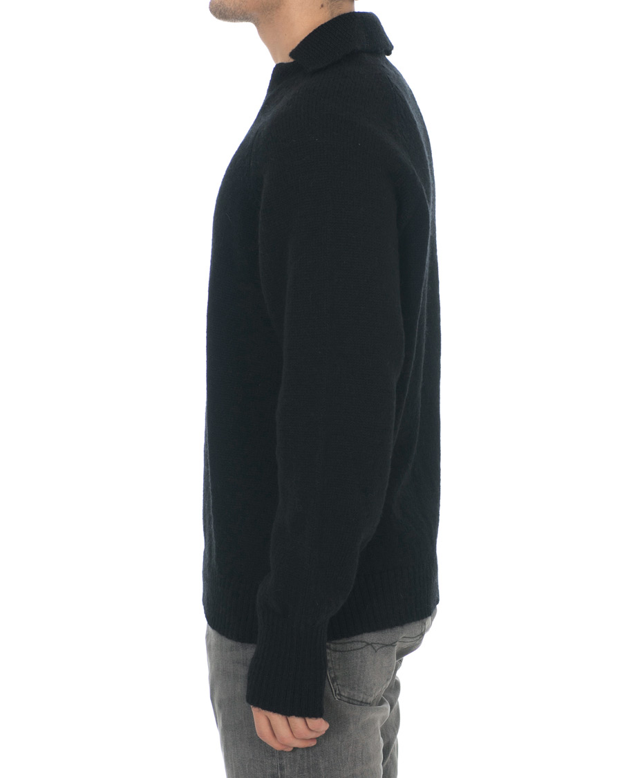 Herren | Pullover | Our Legacy | Big Knit Coarse Wool Sweater Black