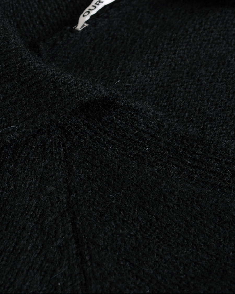 Herren | Pullover | Our Legacy | Big Knit Coarse Wool Sweater Black